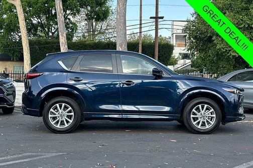 Deep Crystal Blue Mica 2024 Mazda CX-5 2.5 S Select Package