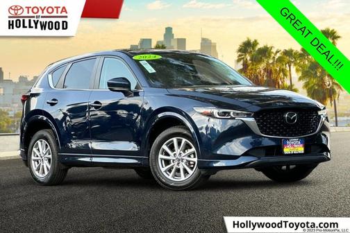 Deep Crystal Blue Mica 2024 Mazda CX-5 2.5 S Select Package