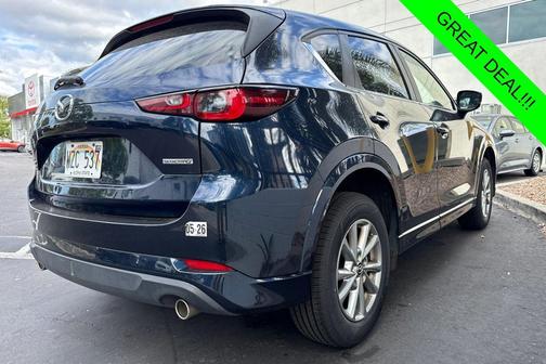 Deep Crystal Blue Mica 2024 Mazda CX-5 2.5 S Select Package
