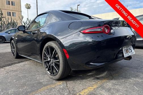 Jet Black Mica 2025 Mazda MX-5 Miata RF Grand Touring