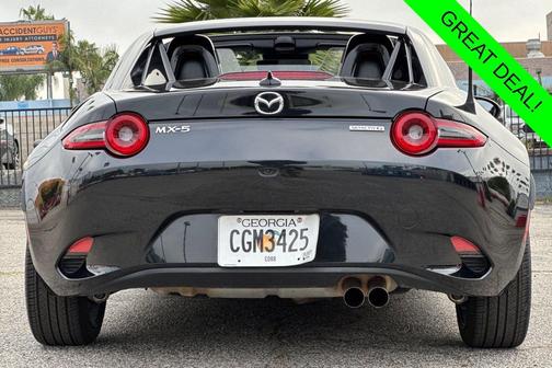 Jet Black Mica 2025 Mazda MX-5 Miata RF Grand Touring