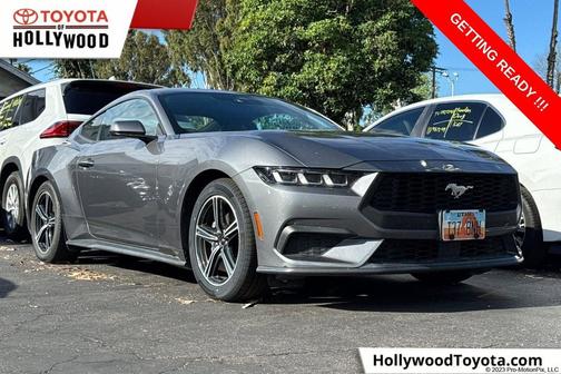 Gray Metallic 2024 Ford Mustang