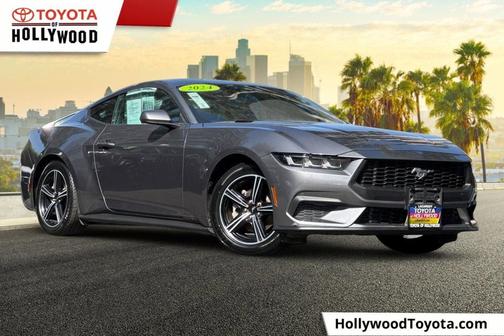 Gray Metallic 2024 Ford Mustang