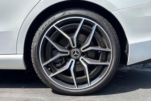 White 2023 Mercedes-Benz C-Class Sedan