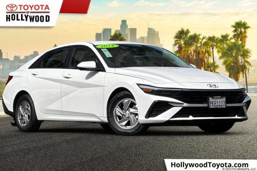 Serenity White 2024 Hyundai ELANTRA SE