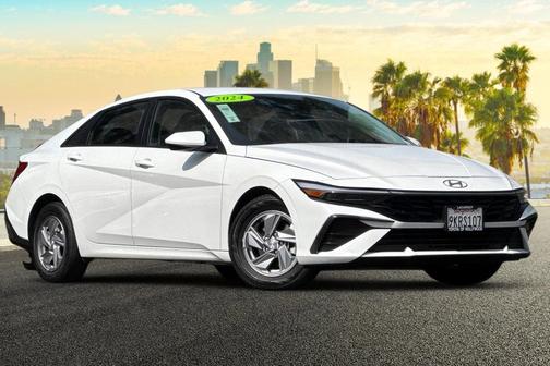 Serenity White 2024 Hyundai ELANTRA SE