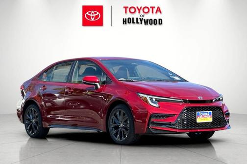 Ruby Flare Pearl 2026 Toyota Corolla SE