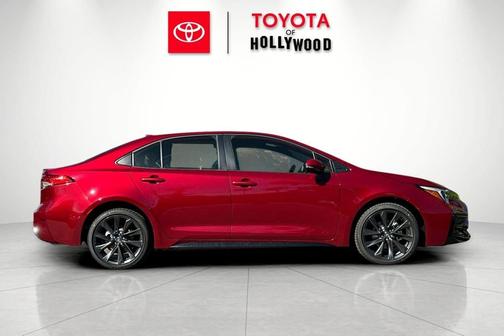 Ruby Flare Pearl 2026 Toyota Corolla SE