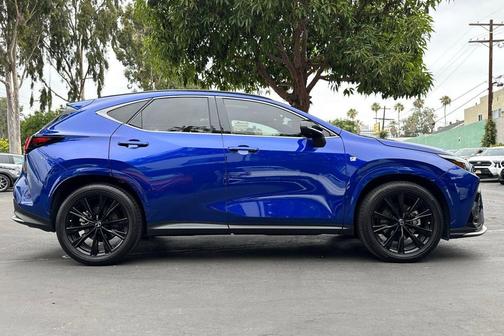 Ultrasonic Blue Mica 2.0 2022 Lexus NX 350 F SPORT Handling