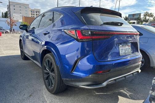 Ultrasonic Blue Mica 2.0 2022 Lexus NX 350 F SPORT Handling