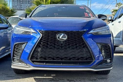 Ultrasonic Blue Mica 2.0 2022 Lexus NX 350 F SPORT Handling