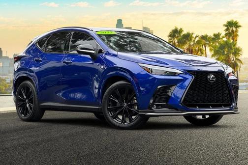 Ultrasonic Blue Mica 2.0 2022 Lexus NX 350 F SPORT Handling