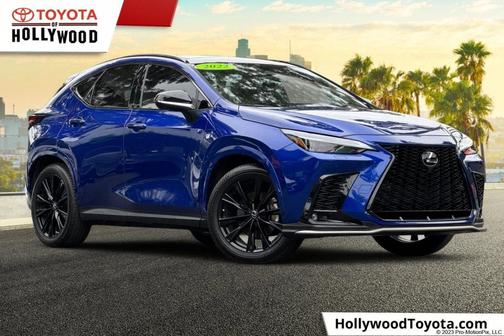 Ultrasonic Blue Mica 2.0 2022 Lexus NX 350 F SPORT Handling