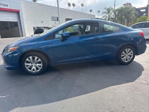 Dyno Blue Pearl 2012 Honda Civic LX