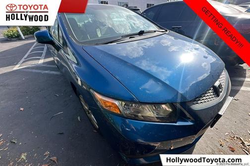 Dyno Blue Pearl 2012 Honda Civic LX