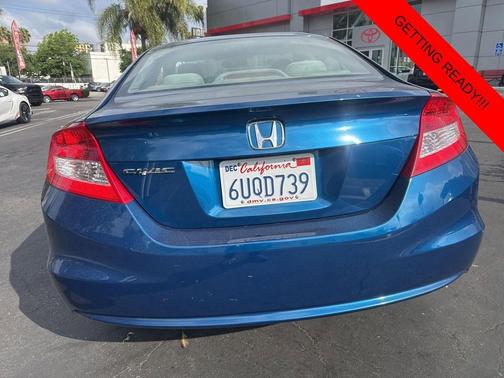 Dyno Blue Pearl 2012 Honda Civic LX