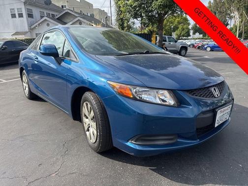 Dyno Blue Pearl 2012 Honda Civic LX