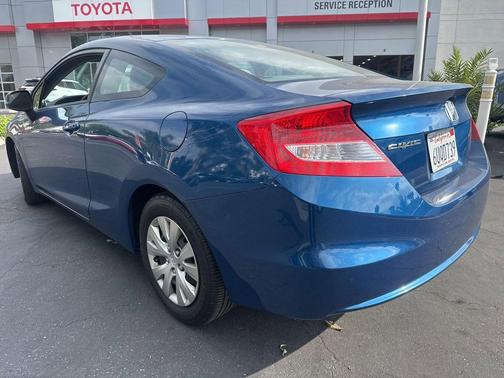Dyno Blue Pearl 2012 Honda Civic LX