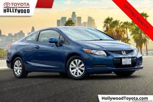 Dyno Blue Pearl 2012 Honda Civic LX