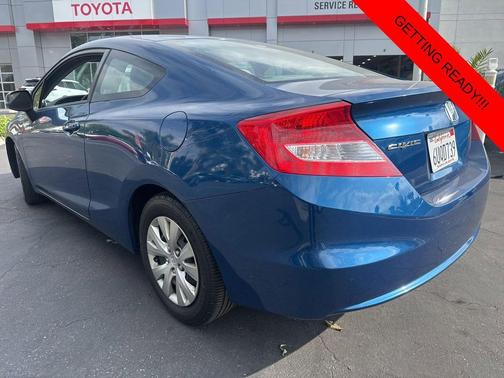 Dyno Blue Pearl 2012 Honda Civic LX