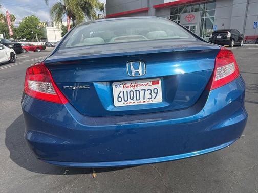 Dyno Blue Pearl 2012 Honda Civic LX