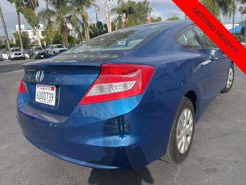 Dyno Blue Pearl 2012 Honda Civic LX