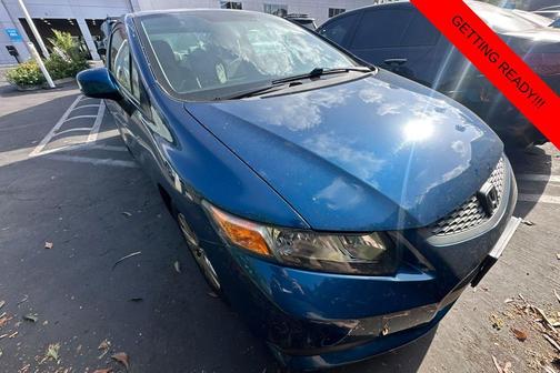 Dyno Blue Pearl 2012 Honda Civic LX