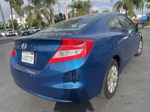 Dyno Blue Pearl 2012 Honda Civic LX