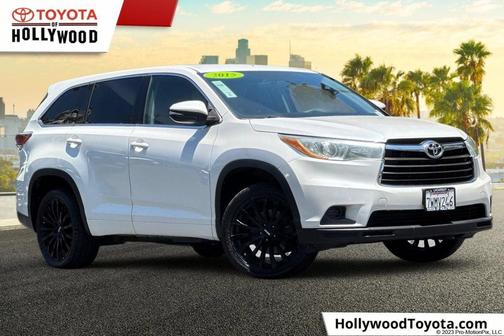 Blizzard Pearl 2015 Toyota Highlander LE