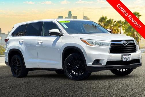Blizzard Pearl 2015 Toyota Highlander LE