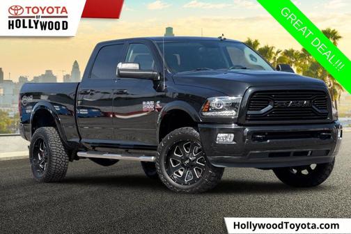 Brilliant Black Crystal Pearlcoat 2018 RAM 2500 Laramie Crew Cab 4x4 6'4' Box