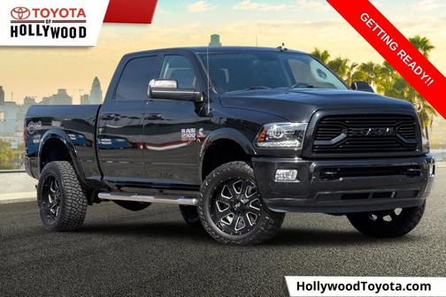 Brilliant Black Crystal Pearlcoat 2018 RAM 2500 Laramie Crew Cab 4x4 6'4' Box