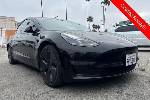 Solid Black 2023 Tesla Model 3 Long Range