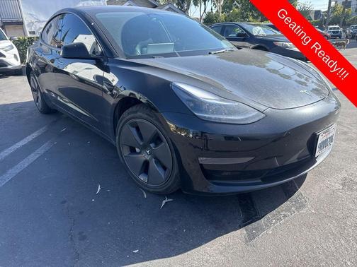 Solid Black 2023 Tesla Model 3 Long Range