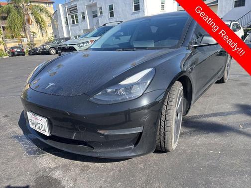 Solid Black 2023 Tesla Model 3 Long Range