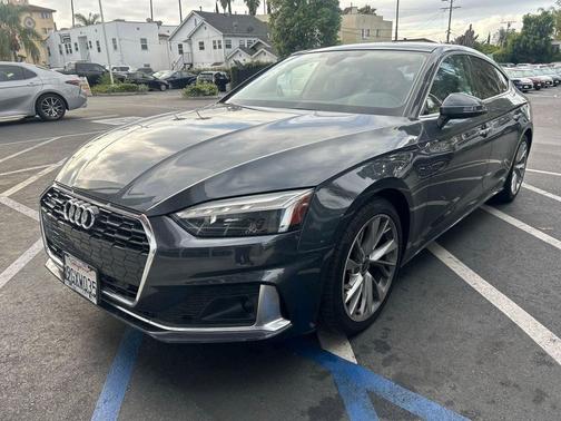 Manhattan Gray 2023 Audi A5 Sportback Premium