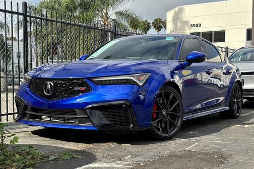 Blue 2024 Acura Integra Type S
