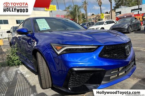 Blue 2024 Acura Integra Type S