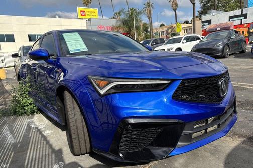 Blue 2024 Acura Integra Type S