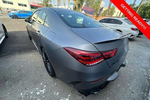 Gray 2022 Mercedes-Benz AMG CLA 35 4MATIC