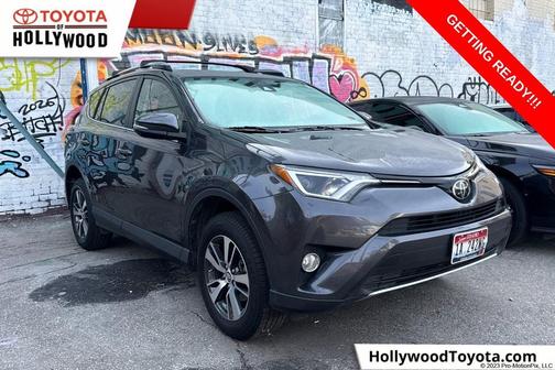 Magnetic Gray 2018 Toyota RAV4 XLE