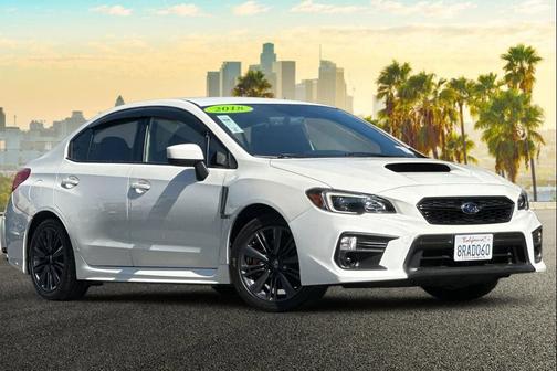 Crystal White Pearl 2018 Subaru WRX Base