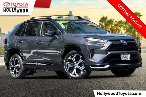 Magnetic Gray/Midnight Black 2023 Toyota RAV4 Prime XSE