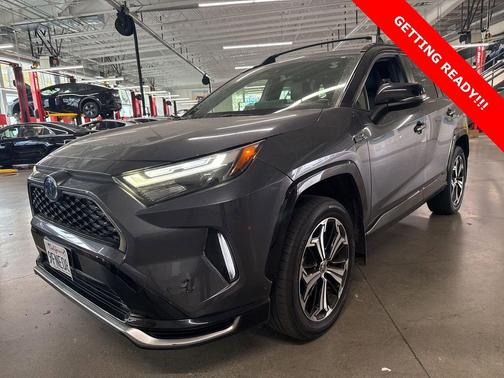 Magnetic Gray/Midnight Black 2023 Toyota RAV4 Prime XSE