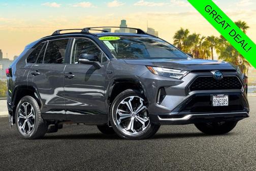 Magnetic Gray/Midnight Black 2023 Toyota RAV4 Prime XSE