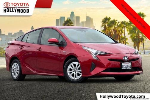 Hypersonic Red 2017 Toyota Prius One