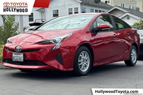 Hypersonic Red 2017 Toyota Prius One