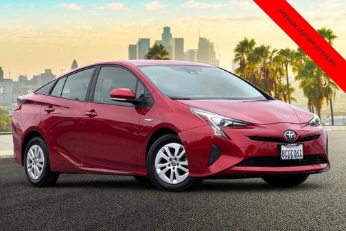 Hypersonic Red 2017 Toyota Prius One