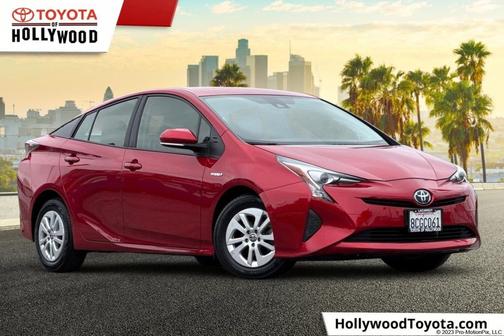 Hypersonic Red 2017 Toyota Prius One