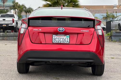 Hypersonic Red 2017 Toyota Prius One